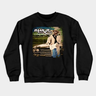 Legendary Rebel Hank Jr.'s Iconic Status Crewneck Sweatshirt